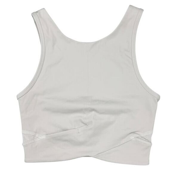 Lululemon Final Mile Crop Nulu Tank In Dune Size 0 - Picture 3 of 5